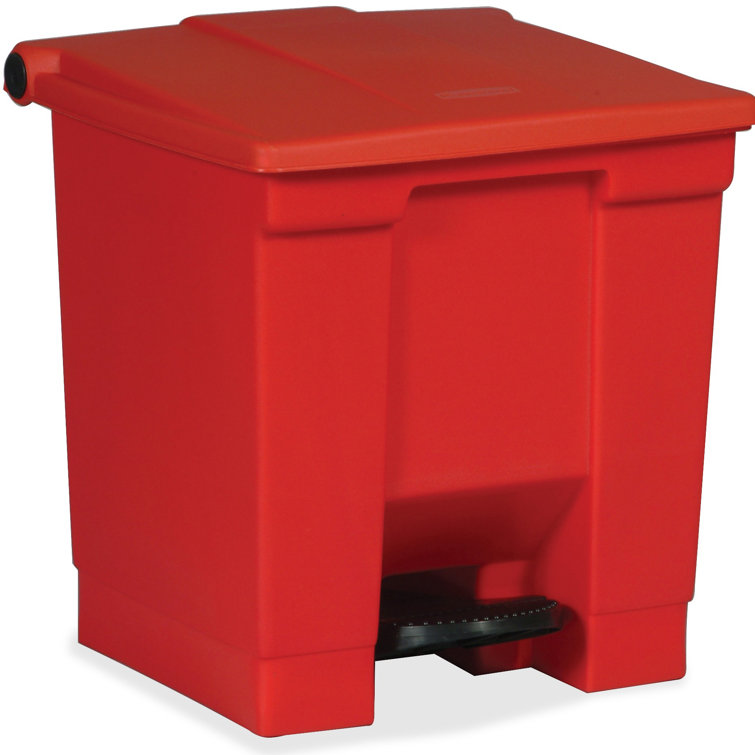 Rubbermaid Commercial Products 8 Gallon Step On Trash Can Wayfair